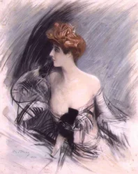 Retrato de Sarah Bernhardt